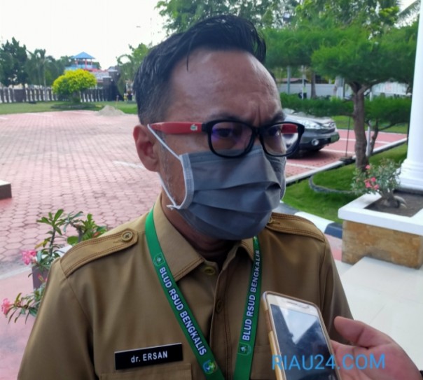 Hasil Swab Kedua Kalinya, Dokter AN di Bengkalis Dinyatakan Negatif Covid-19 (foto/Lin)