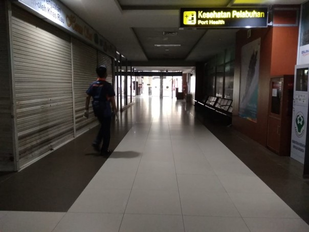 Suasana Bandara SSK II Pekanbaru