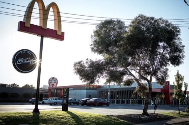 Restoran cepat saji McDonald’s di Craigieburn, Victoria, Australia. Foto: Chris Hopkins/Sydney Morning Herald