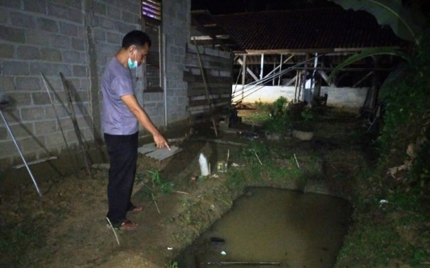 Septic tank tempat balita tewas tenggelam/foto:okezone