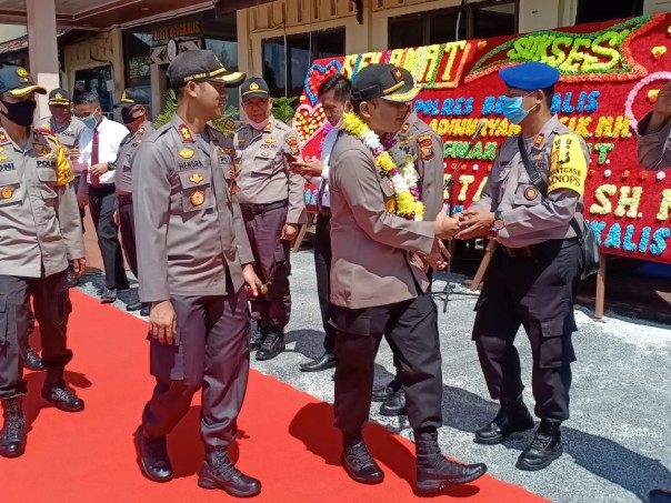 Kapolres Bengkalis Sertijab, Ini Visi Misi Khusus AKBP Hendra Gunawan (foto/Hari)