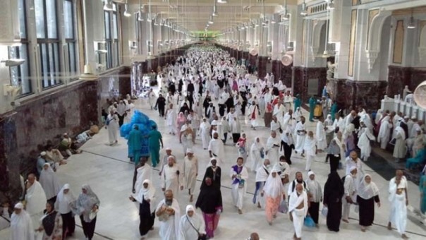 Jamaah Haji di Arab Saudi tahun lalu