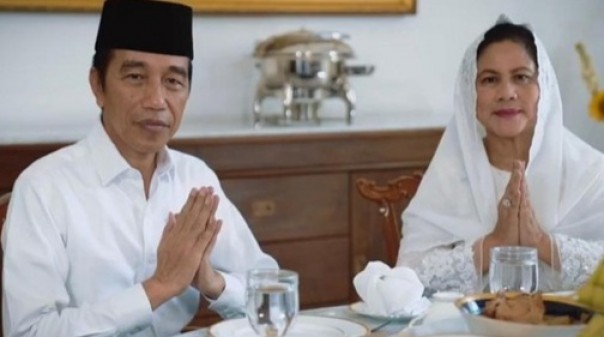 Presiden Jokowi dan ibu negara Iriana. Foto: int