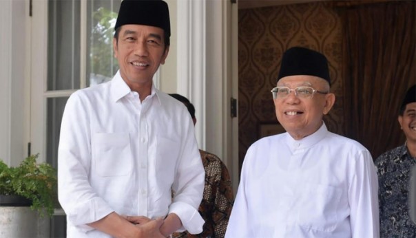 Presiden Jokowi dan Wakil Presiden Maruf Amin
