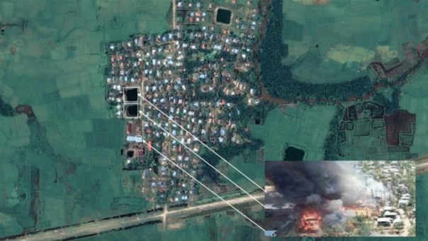 Tak Bisa Mengelak, Militer Myanmar Akhirnya Mengakui Lakukan Pembakaran di Let Kar, Desa Tempat Tinggal Bagi Muslim Rohingya
