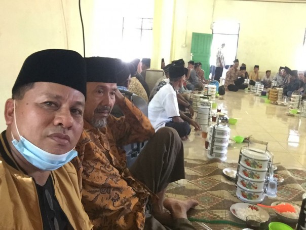 Suhardiman Ambi menghadiri silaturrahmi dengan masyarakat adat di Inuman (foto/ist)