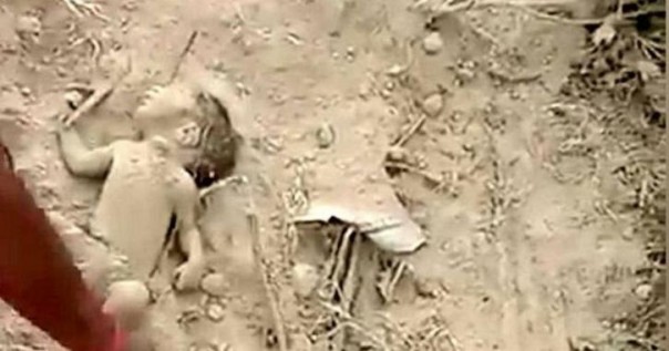 Mengerikan, Seorang Bayi yang Baru Lahir Diduga Dikubur Hidup-Hidup di India, Begini Kondisi Sang Bayi Selanjutnya