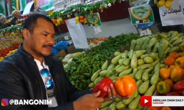 Ternyata Belanja Sayur Mayur di Palestina Tugas Suami Bukan Istri, Netizen: Indonesia Malah Tabu (foto/int)