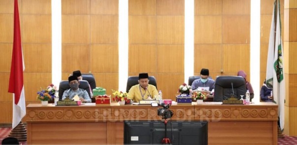 DPRD Siak Gelar Paripurna, Penyampaian Hasil Reses Anggota Dewan (foto/Ist)