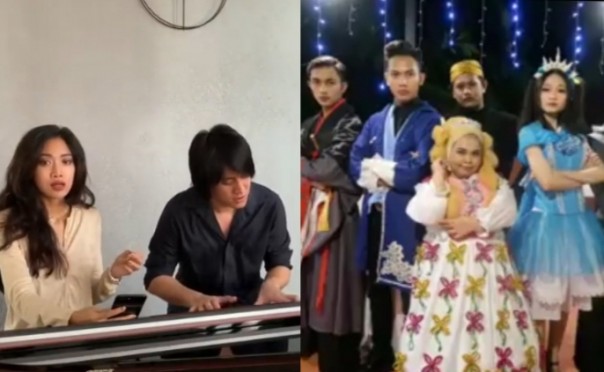 Terkesima Kevin Vierra dan Widy Cover Lagu Keke Bukan Boneka, Netizen: Enakan Ini (foto/int)
