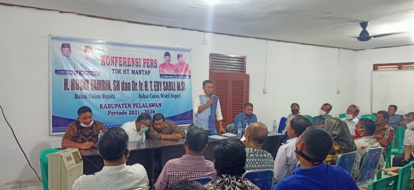 Bakal Calon Bupati Pelalawan Husni Thamrin Gelar Silaturahim Dengan Tokoh Sumatera Utara (foto/ist)