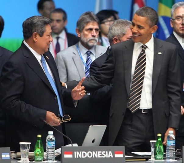 Viral Momen SBY Ngobrol Santai Dengan Barack Obama, Netizen: Harusnya Bisa Nyalonkan RI 1 Lagi (foto/int)