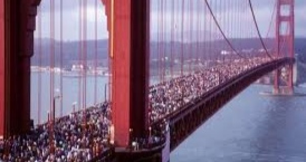 Jembatan Golden Gate di Teluk San Fransisco. Foto: int