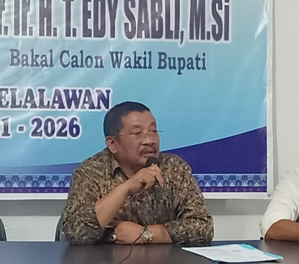 Alasan Komunikasi Penyebab Tengku Azmun Jaafar Dukung Husni Thamrin di Pilkada Pelalawan (foto/int)