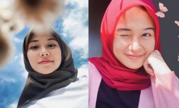 Hijaber Cantik Ini Tetap Mempesona Walau Difoto Dari Arah Mana Saja, Netizen: Idaman Nih