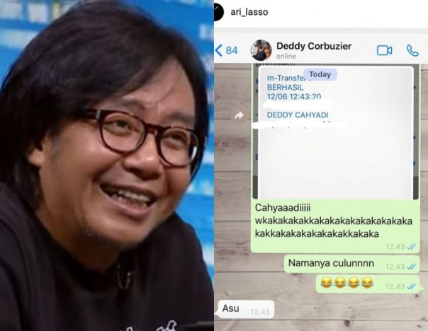 Deddy Corbuzier Balas Komentar Ari Lasso yang Sebut Nama Aslinya Culun, Netizen: Tolong Lanjutkan Keributan Ini (foto/int)