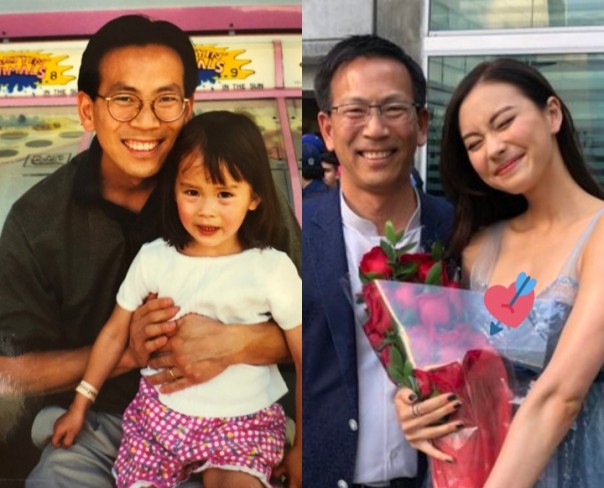 Lauren Tsai Unggah Foto Dengan Ayahnya, Netizen Langsung Salah Fokus (foto/int)