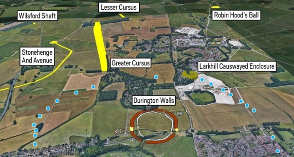 Secara Tiba-Tiba, Lingkaran Batu Besar Berusia 4.500 Tahun Ditemukan di Dekat Stonehenge