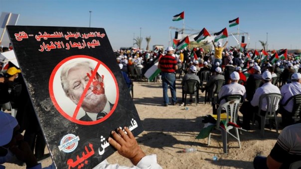 Ribuan Warga Palestina Protes Rencana Aneksasi Israel