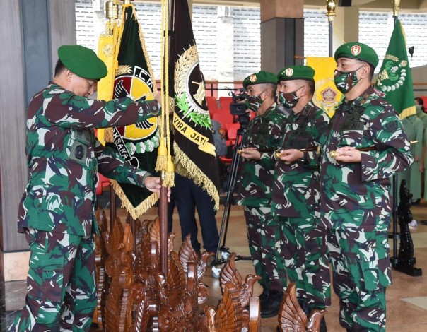 Kasad Pimpin Sertijab 9 Jabatan Pangkotama,  Asisten dan Kabalakpus TNI AD dan Laporan Korps Kenaikan Pangkat 56 Perwira Tinggi TNI AD