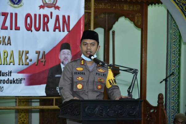 FOTO:Kapolres Bengkalis AKBP Hendra Gunawan