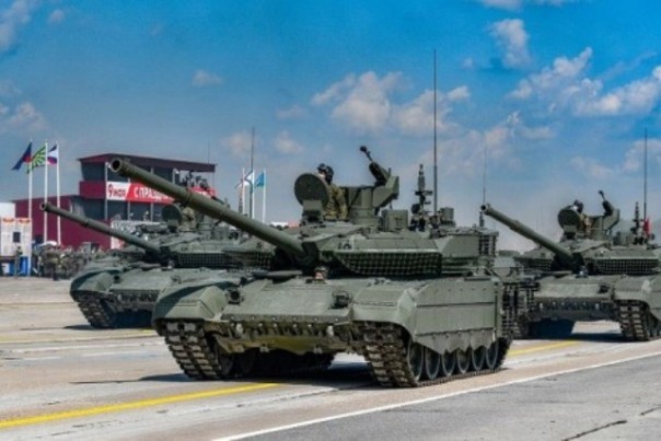 Ilustrasi tank Rusia yang rencananya akan dirakit di Mesir. Foto: int 