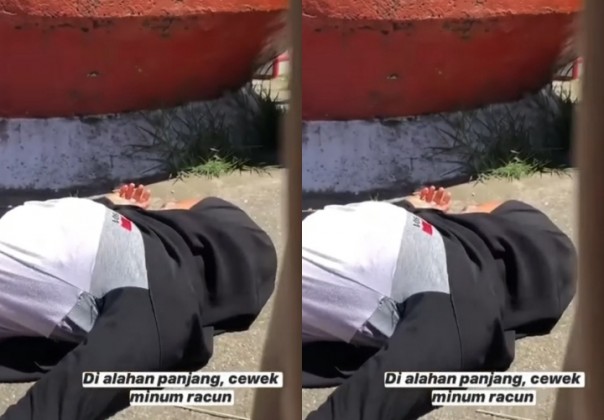 Viral Anak Gadis Pingsan di Alahan Panjang Habis Minum Racun, Warga Malah Cemas Covid-19 (foto/int)
