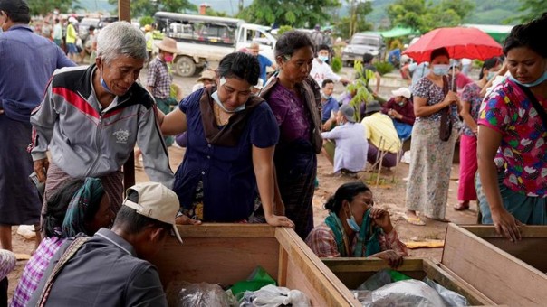 Kisah Duka Keluarga Miskin Setelah Bencana Longsor di Tambang Giok di Myanmar Menewaskan Lebih Dari 170 Orang