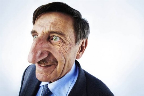 Pria Inilah Pemilik Rekor Hidung Terpanjang di Dunia, Netizen: Om Pinokio (foto/int)
