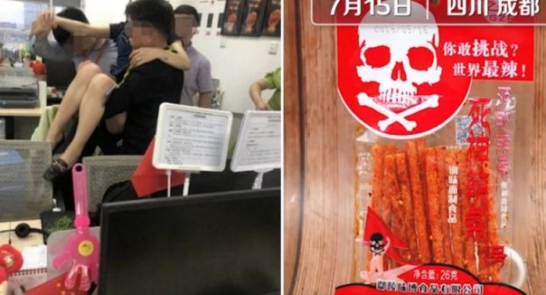 Keji, Wanita Asal China Ini Dipaksa Makan Makanan Super Pedas Karena Tidak Memenuhi Target Sebelum Akhirnya Dipecat Dari Pekerjaannya 