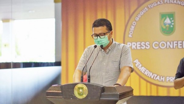 Juru Bicara Penanganan Covid-19 Riau, dr Indra Yovi