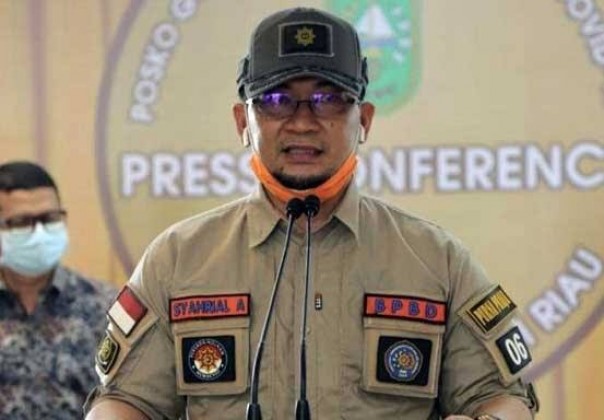 Sekretaris Gugus Tugas Penanganan Covid-19 Riau, Syahrial Abdi