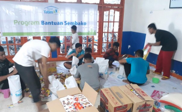 Ratusan Paket Sembako Siap Disalurkan Di 2 Kecamatan Kota Pekanbaru