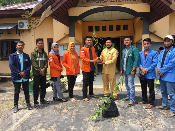 Dukung Program Penghijauan Mahasiswa Pekanbaru Lakukan Penanaman Bibit di Pulau Rupat (foto/int)