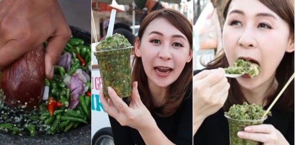 Seorang Vlogger Makanan Indonesia Memakan Milkshake Rasa Cabai, Hal Ini yang Terjadi Padanya...