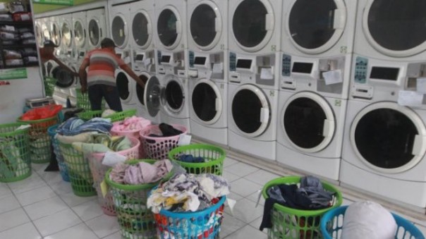 Ilustrasi: aktivitas di sebuah laundry. Foto: int 