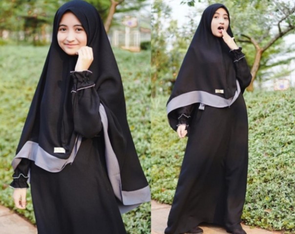 Komika Arafah Pakai Jilbab Besar, Netizen Langsung Sebut Begini (foto/int)