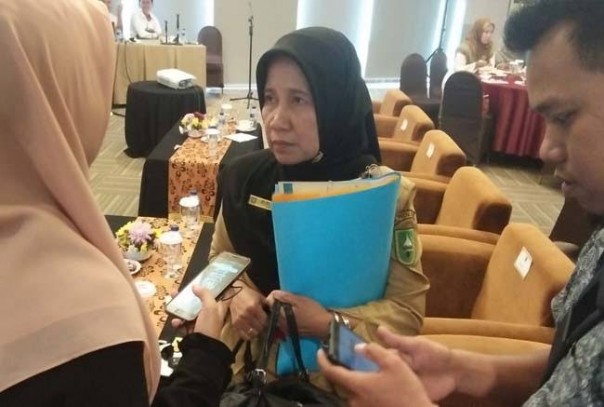 Kepala DInas Kesehatan Riau, Mimi Yuliani Nazir