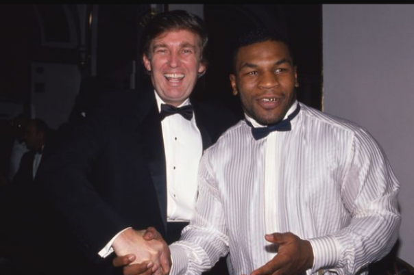 Donald Trump dan Mike Tyson 