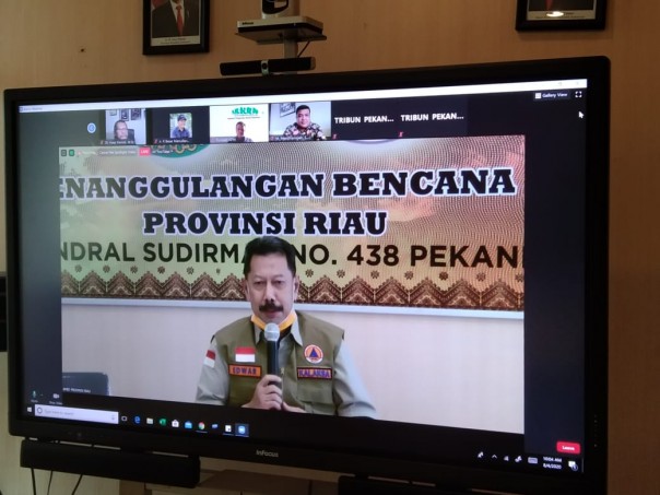 Wakil Komandan Satgas Karhulta Riau Edwar Sanger