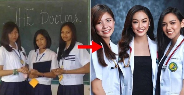 Bersahabat Sejak 9 Tahun Lalu, 3 Gadis Cantik Ini Berhasil Meraih Gelar Sebagai Dokter Secara Bersamaan