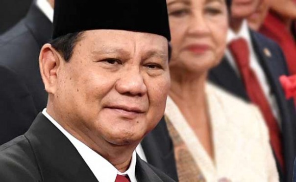 Ketua Umum Gerindra yang juga Menteri Pertahanan Prabowo Subianto