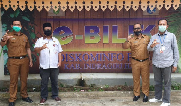 KI Riau Visitasi ke Diskominfopers Inhil (foto/ist)