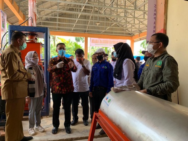 PT. Chevron Pacific Indonesia (PT CPI), Pemko Pekanbaru, dan Universitas Lancang Kuning (Unilak) hadirkan Bank Sampah di Riau