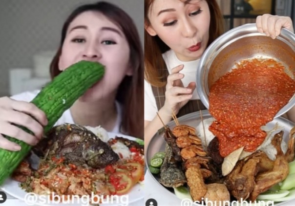 Cewe Cantik Ini Suka Makan Pare dan Doyan Sambal Pedas, Netizen Sebut Begini (foto/int)