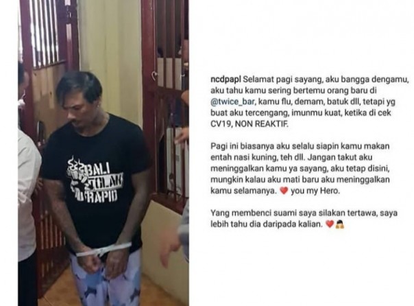 Istri Jerinx SID Berjanji Tak Akan Meninggalkan, Netizen Bilang Ini (foto/int)