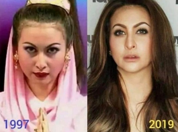 Bandingkan Foto Lawas Diana Pungky, Netizen: Makin Cantik Awet Muda (foto/int)