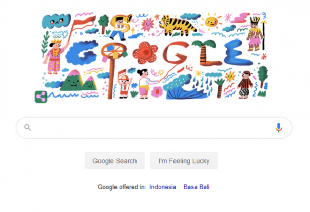 Google Doodle Spesial Hari Kemerdekaan 17 Agustus, Ada Panjat Pinang Hingga Baju Adat Papua (foto/int)