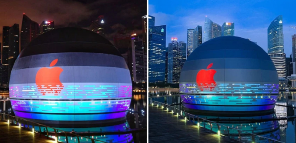 Apple Akan Segera Membuka Toko Apung Pertama Dunia di Marina Bay Sands dan Ini Penampakannya...