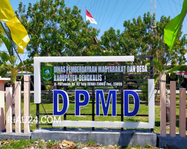 Kantor Dinas DPMD Jalan Pertanian, Kecamatan Bengkalis